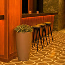 MACETERO CILINDRICO BAMBU 70 Ø40X70 CM TOPO