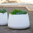 MACETERO MINIMALISTA CAMELIA 60 Ø59X39 CM BLANCO