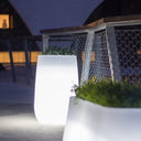 MACETERO MINIMALISTA LUZ LED CON CABLE CAMELIA HIGH Ø39X59 CM