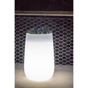 MACETERO MINIMALISTA LUZ LED CON CABLE CAMELIA HIGH Ø39X59 CM