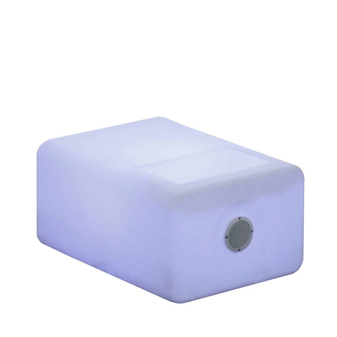 MESA BOTELLERO RECTANGULAR CON ALTAVOCES TAB 30 45X59X30 CM