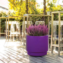 MACETA REDONDA CON AUTORIEGO Ø42X40 CM BASIC PLUS 