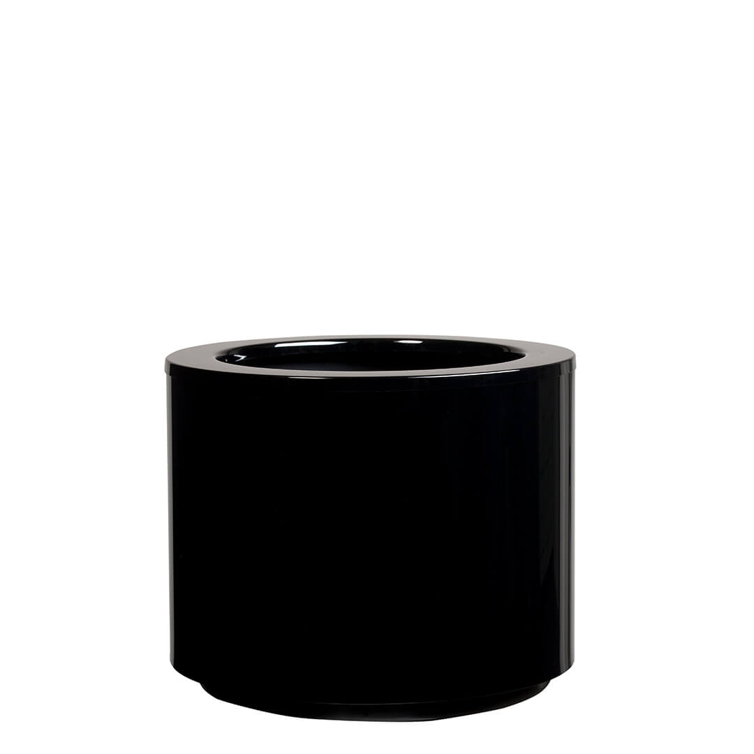 MACETA CON SISTEMA DE AUTORIEGO STEEL PLUS Ø35X35 CM