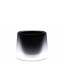 MACETA REDONDA CON SISTEMA AUTORIEGO ICE LIGHT BLANCO