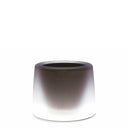 MACETA REDONDA CON SISTEMA AUTORIEGO ICE LIGHT BLANCO