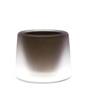 MACETA REDONDA CON SISTEMA AUTORIEGO ICE LIGHT BLANCO