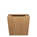 MACETA CUADRADA CON SISTEMA AUTORIEGO Ø45X45X40 CM NATURA ROBLE 