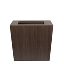 MACETA CUADRADA CON SISTEMA AUTORIEGO Ø60X60X46 CM NATURA ROBLE 