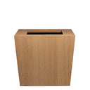 MACETA CUADRADA CON SISTEMA AUTORIEGO Ø60X60X46 CM NATURA ROBLE 