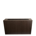 MACETA RECTANGULAR CON SISTEMA AUTORIEGO Ø86X47X46 CM NATURA ROBLE 