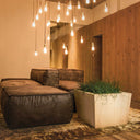 MACETA RECTANGULAR CON SISTEMA AUTORIEGO Ø86X47X46 CM NATURA ROBLE 