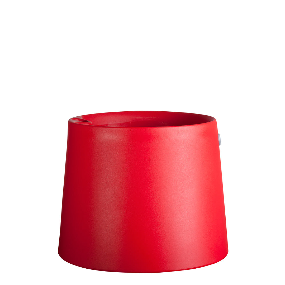 MACETA REDONDA CON SISTEMA AUTORRIEGO NOVO BLANCO Ø62X53 CM