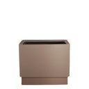 MACETA CUADRADA CON SISTEMA AUTORIEGO BASIC Ø75X75X40 CM