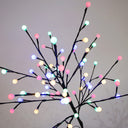 ARBOL DE NAVIDAD 120 LUCES LED MULTICOLOR OULU 1.5 M