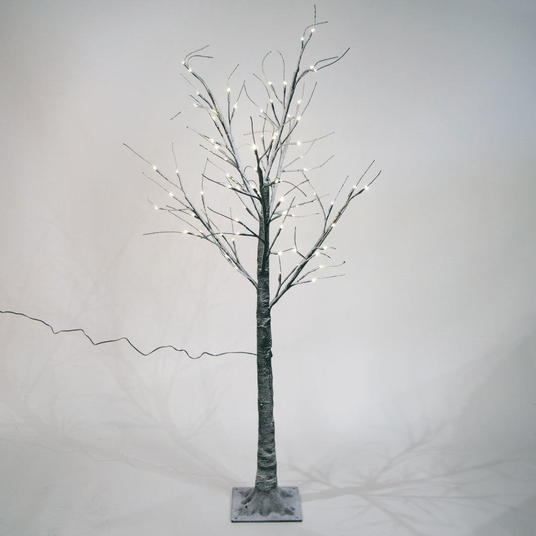 ARBOL NEVADO 48 LUCES LED CALIDA LOHJA 1.2 M