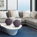 ESFERA DECORATIVA VINCA DIAM. 28 CMS