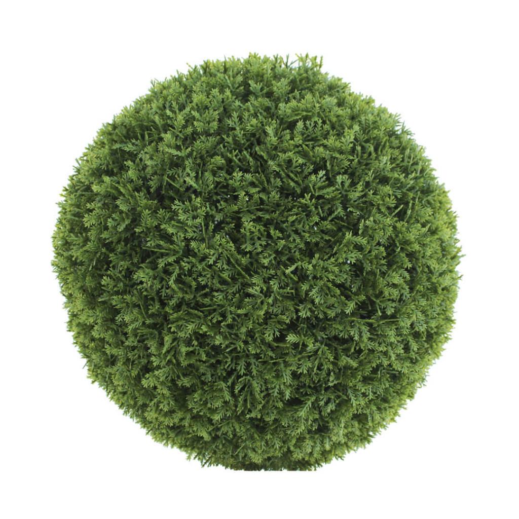 SFERA DECORATIVA IN CIPRESSO COMUNE DIAM. 28 CMS