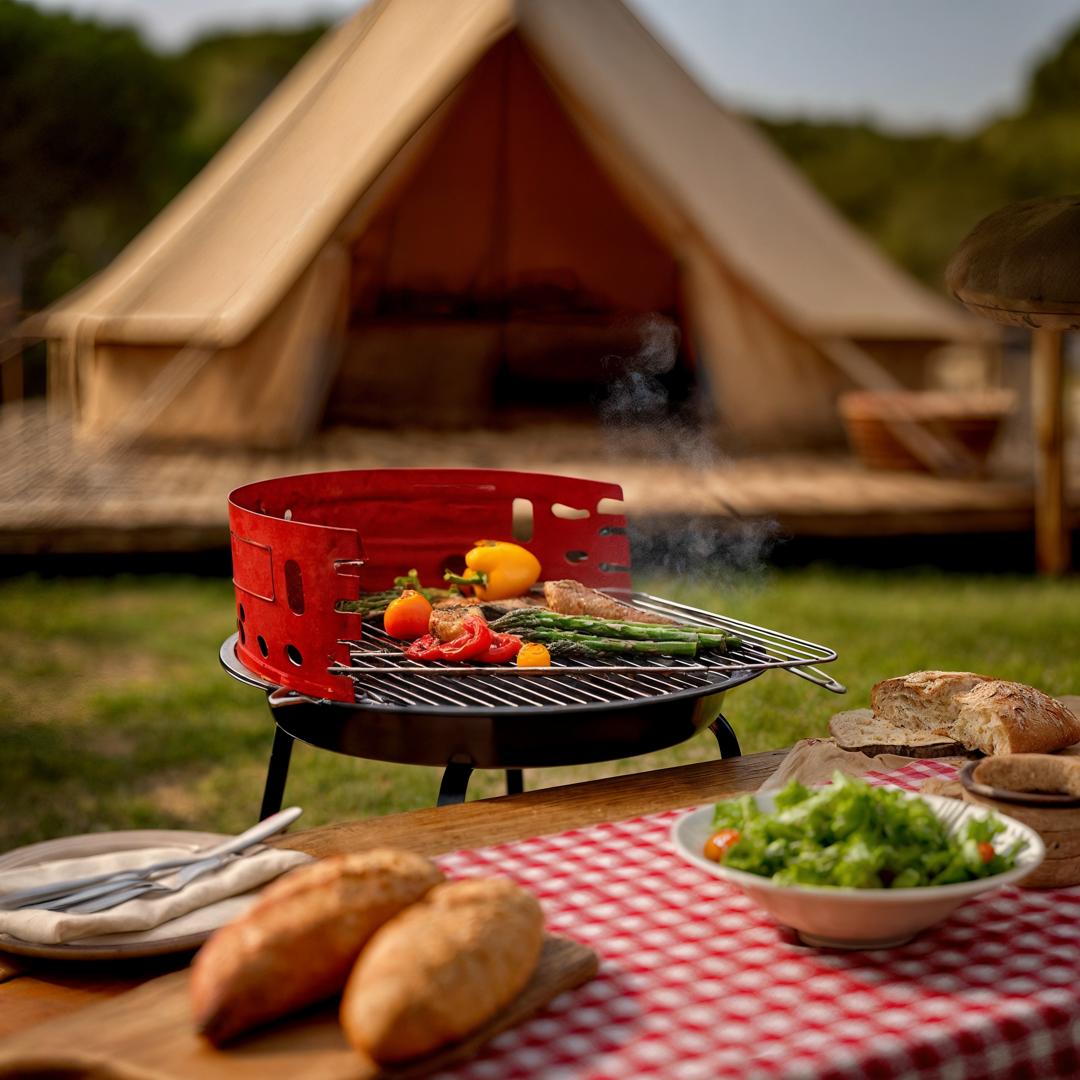 Barbacoa carbón 33x53 cm