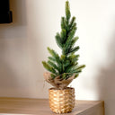 Piccolo albero di Natale con base a sacco, 45 cm