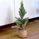 Piccolo albero di Natale con base a sacco, 45 cm