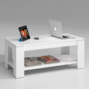 MESA CENTRO ELEVABLE 102X43X50CM BLANCO ARTIK