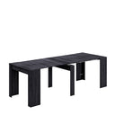 MESA COMEDOR EXTENSIBLE 90X50-237 CM GRIS CENIZA