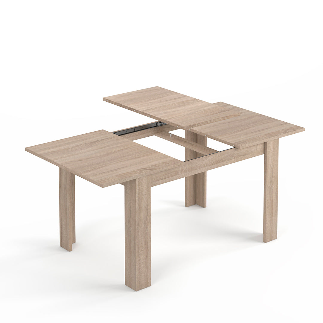 MESA COMEDOR EXTENSIBLE 90X140-190 CM ROBLE CANADIAN