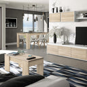 MESA COMEDOR EXTENSIBLE 90X140-190 CM ROBLE CANADIAN
