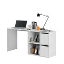 MESA ESCRITORIO MULTIPOSICION 2 PUERTAS 120X74X77 CM BLANCO ARTIK