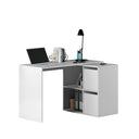 MESA ESCRITORIO MULTIPOSICION 2 PUERTAS 120X74X77 CM BLANCO ARTIK