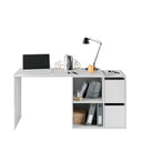 MESA ESCRITORIO MULTIPOSICION 2 PUERTAS 120X74X77 CM BLANCO ARTIK