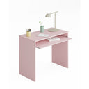 SCRIVANIA CON VASSOIO 90x79x54CM ROSA