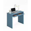 MESA ESCRITORIO CON BANDEJA 90x79x54CM AZUL