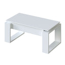 MESA DE CENTRO ELEVABLE ATTUALE 45X105X55 CM BLANCO ARTIK