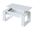 MESA DE CENTRO ELEVABLE ATTUALE 45X105X55 CM BLANCO ARTIK