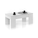 MESA DE CENTRO ELEVABLE FLOW 45X100X50 CM BLANCO ARTIK