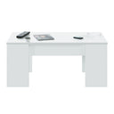 MESA DE CENTRO ELEVABLE FLOW 45X100X50 CM BLANCO ARTIK