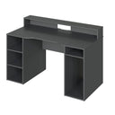 MESA DE ORDENADOR GAMER 88X136X67 CM ANTRACITA