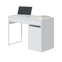 Scrivania reversibile eda 75x108x50 cm bianca