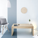 Mesa centro elevable 43x102x50 cm roble canadian