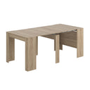 Mesa comedor extensible 90x50-237 cm roble canadian