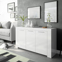 MUEBLE SALON 3 PUERTAS 144X80X42 CM BLANCO ARTIK