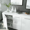 MUEBLE SALON 3 PUERTAS 144X80X42 CM BLANCO ARTIK