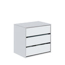 COMODA 3 CAJONES 60X57X44 CM BLANCO