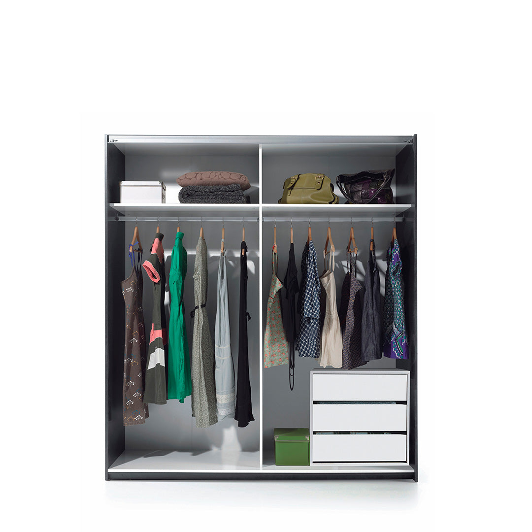 COMODA 3 CAJONES 60X57X44 CM BLANCO