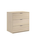 MESITA NOCHE 2 CAJONES 77X80X38 CM ROBLE