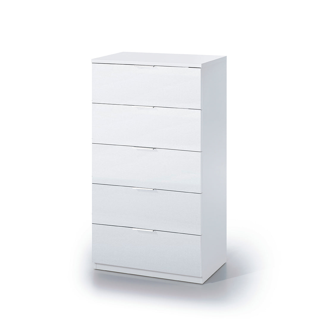 COMODA 5 CAJONES 60x110x40CM BLANCO ARTIK