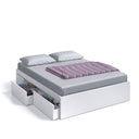 CAMA BED 4 CAJONES 150x190CM BLANCO ARTIK