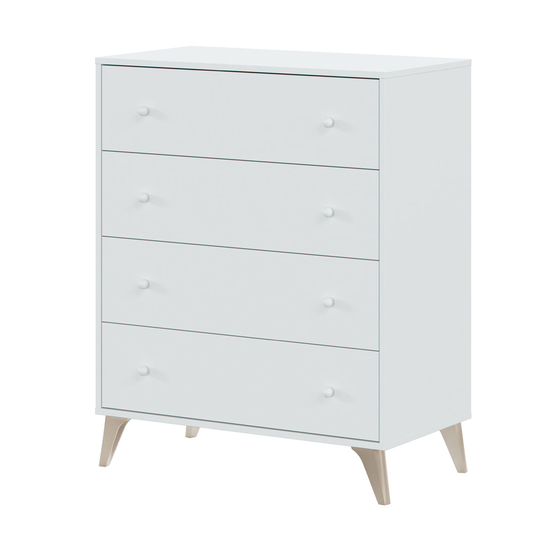 COMODA 4 CAJONES 95X77X40 CM BLANCO ARTIK