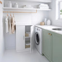 Armário baixo multiusos 59x80x37 cm branco